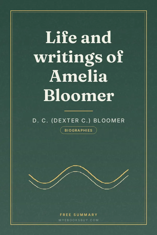 Cover of Life and writings of Amelia Bloomer