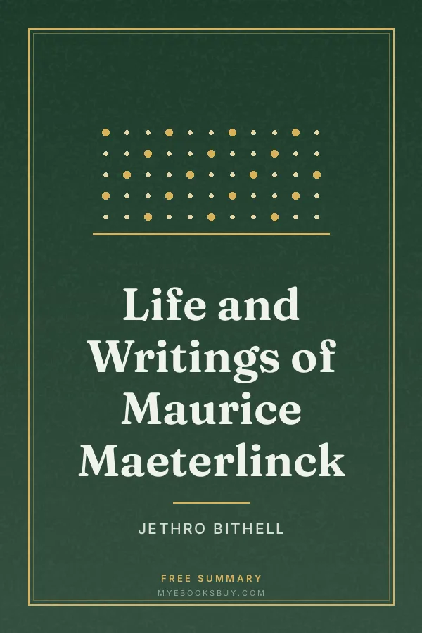 Cover of Life and Writings of Maurice Maeterlinck