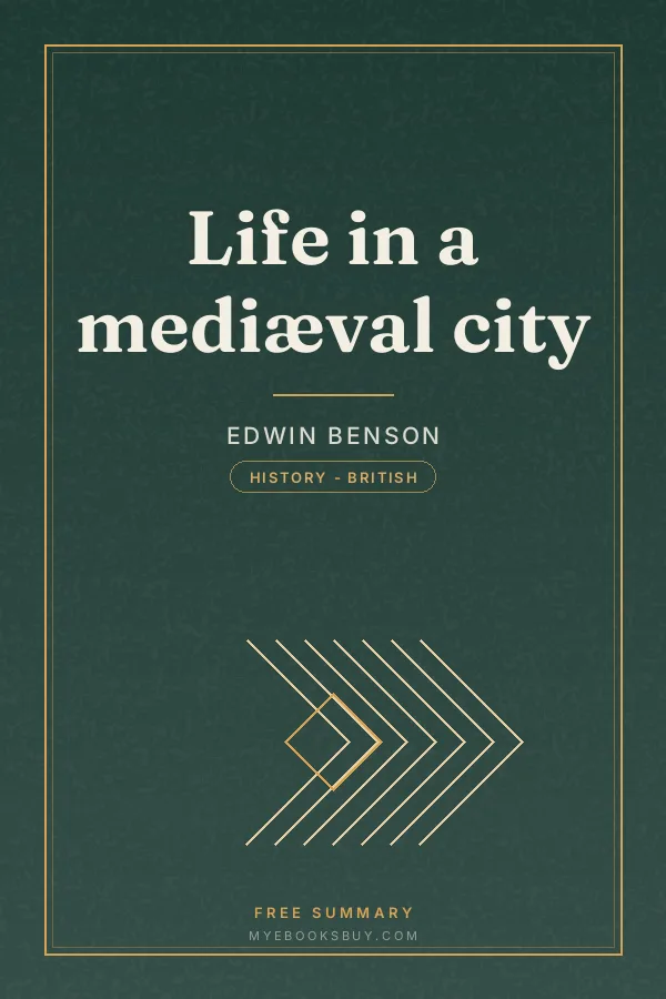 Cover of Life in a mediæval city
