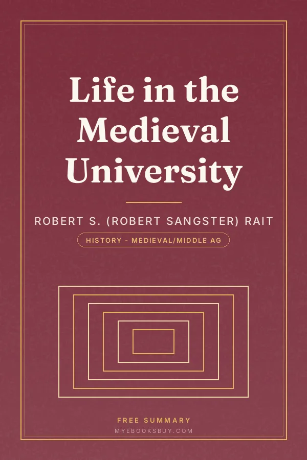 Cover of Life in the Medieval University