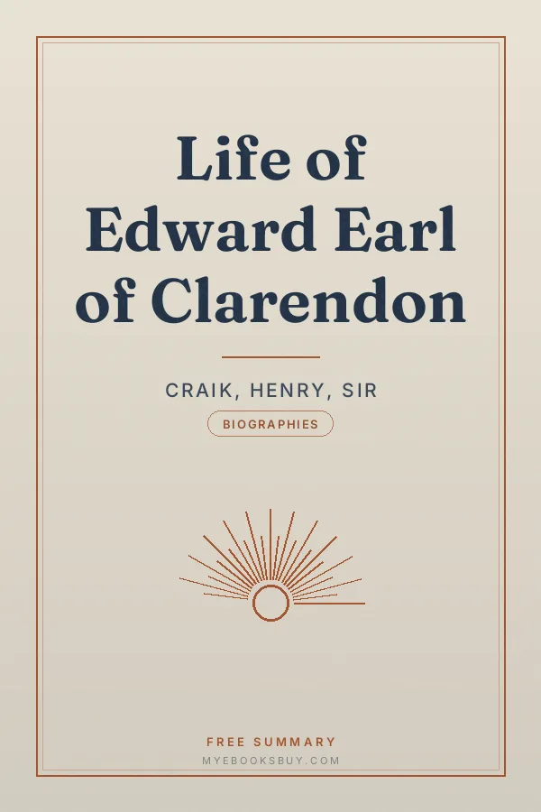 Cover of Life of Edward Earl of Clarendon