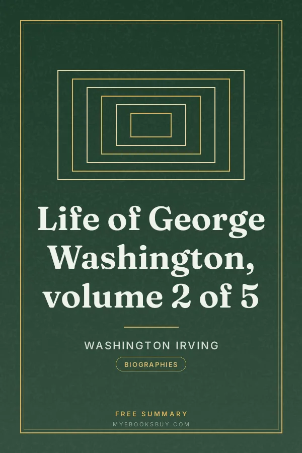 Cover of Life of George Washington, volume 2 of 5