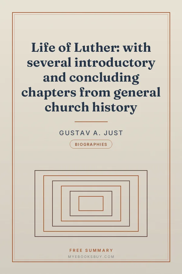 Cover of Life of Luther: with several introductory and concluding chapters from general church history