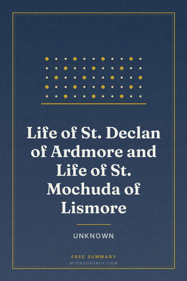 Cover of Life of St. Declan of Ardmore and Life of St. Mochuda of Lismore