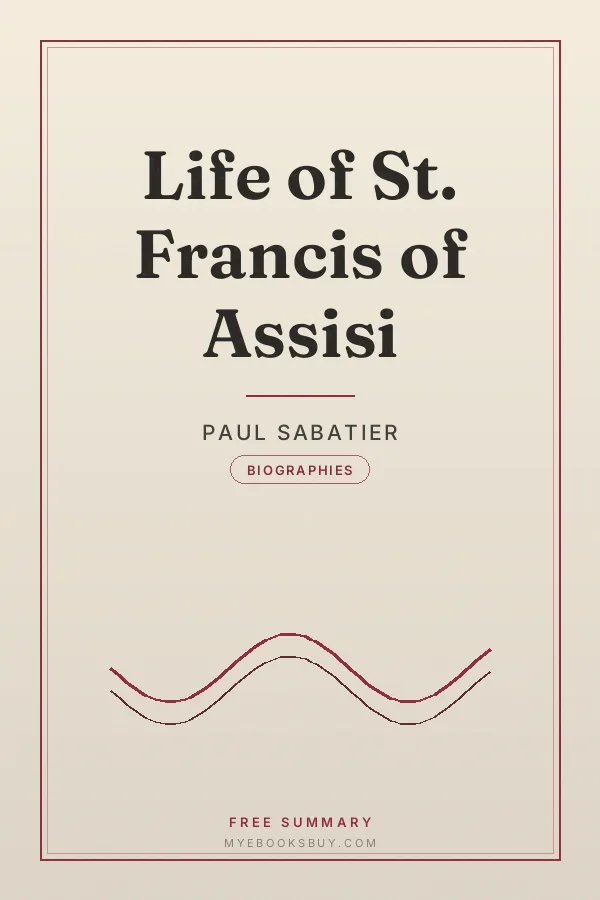 Cover of Life of St. Francis of Assisi