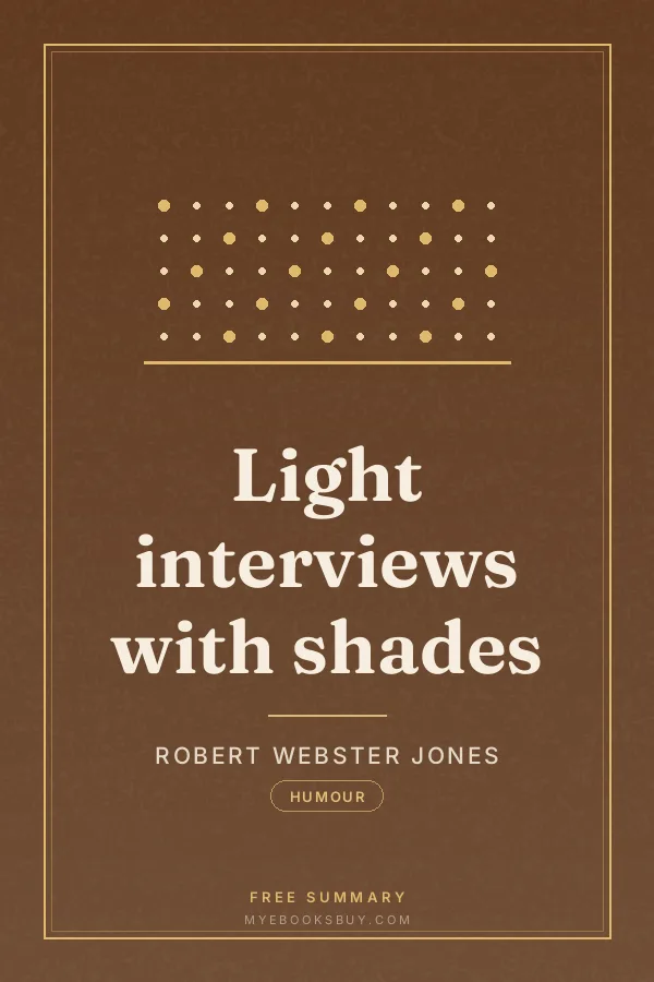 Cover of Light interviews with shades