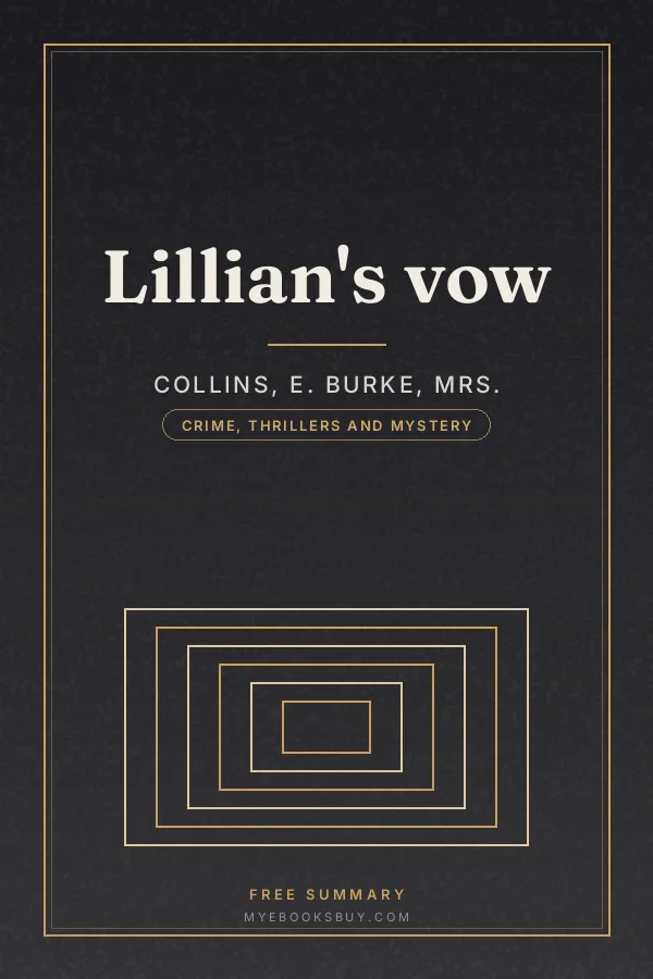 Cover of Lillian's vow