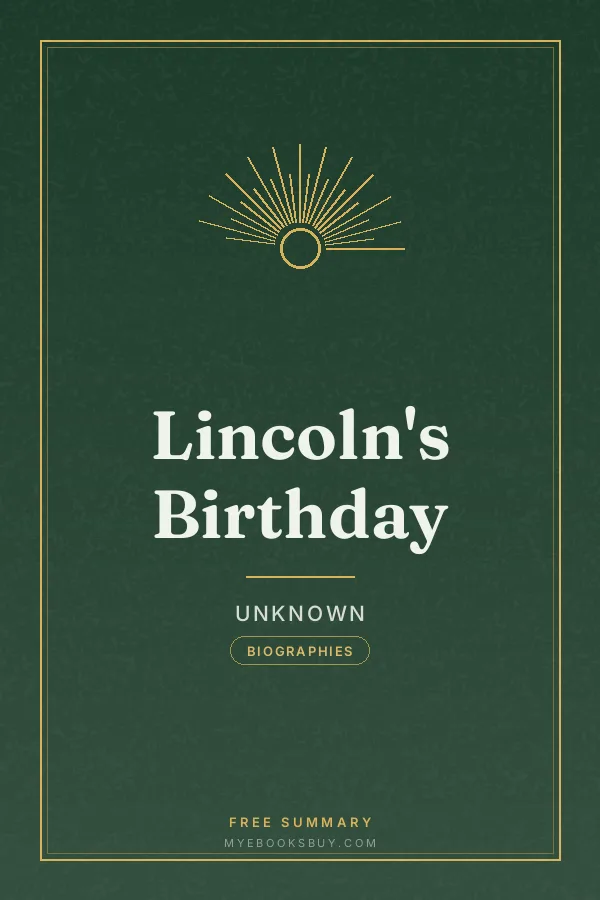 Cover of Lincoln's Birthday