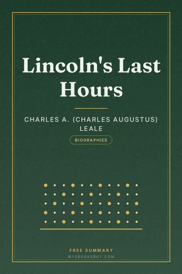 Cover of Lincoln's Last Hours