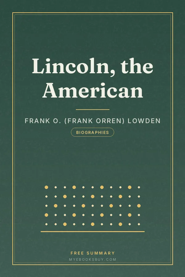 Cover of Lincoln, the American