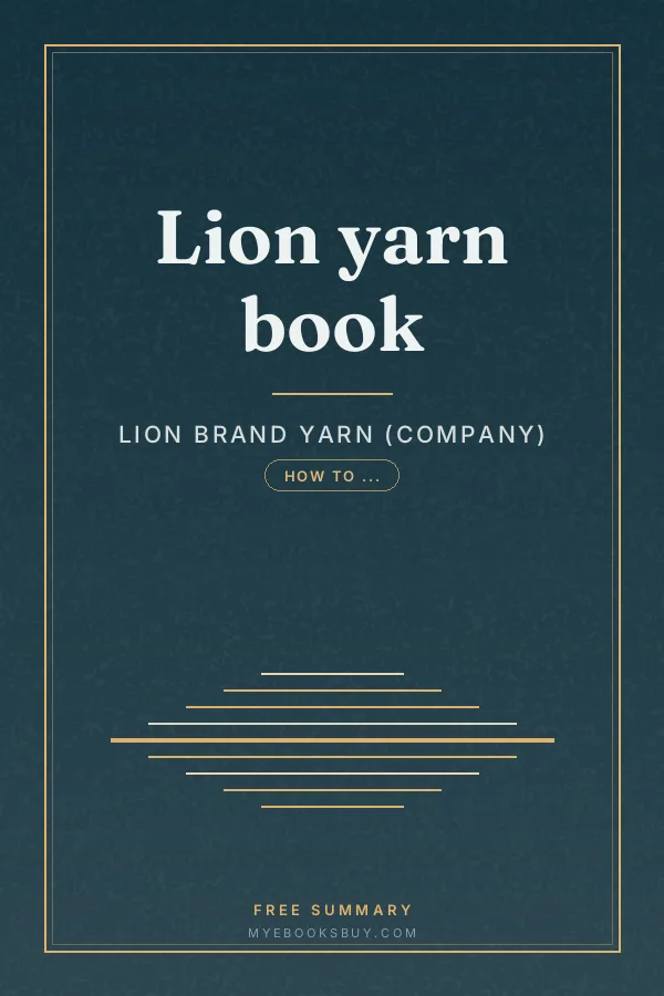 Cover of Lion yarn book
