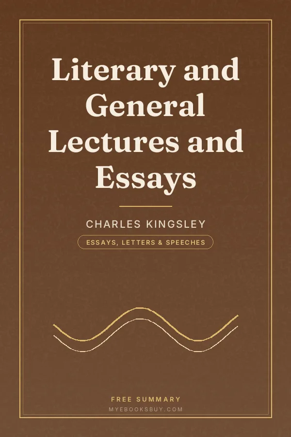 Cover of Literary and General Lectures and Essays