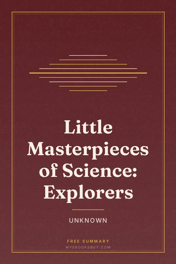 Cover of Little Masterpieces of Science: Explorers