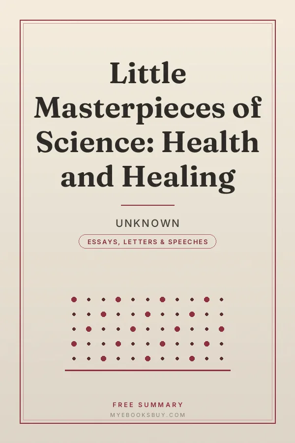 Cover of Little Masterpieces of Science: Health and Healing