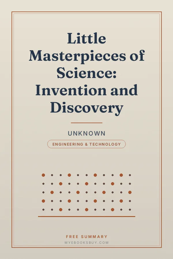 Cover of Little Masterpieces of Science: Invention and Discovery