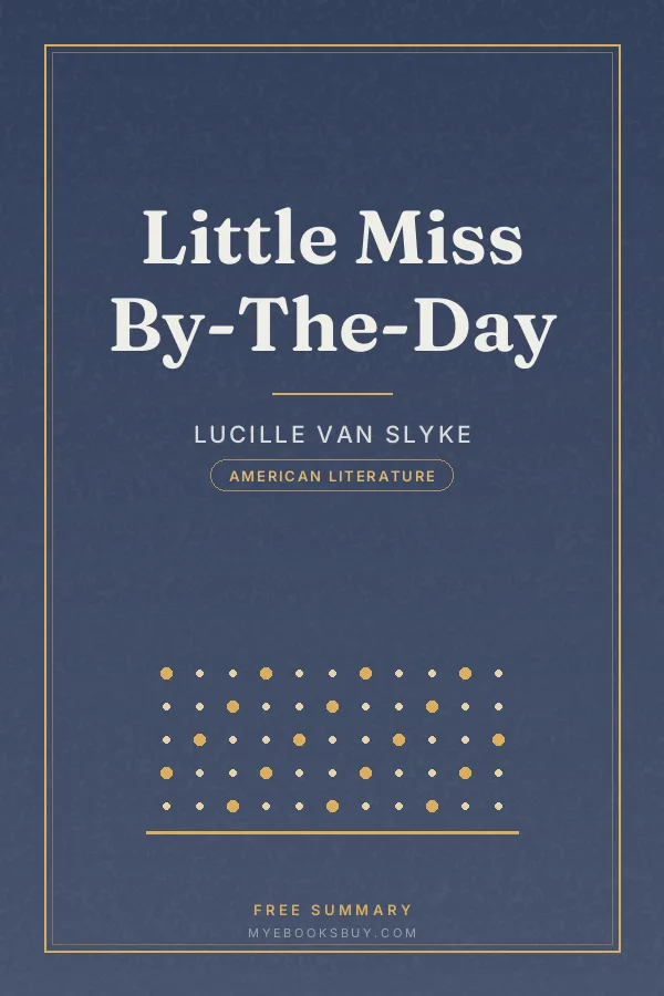 Cover of Little Miss By-The-Day