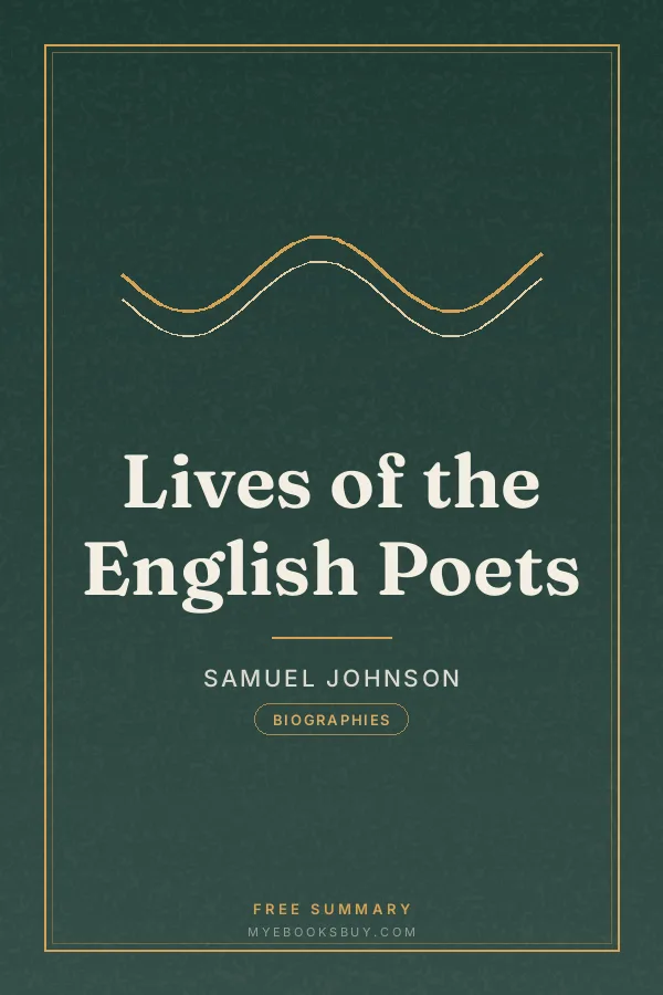 Cover of Lives of the English Poets