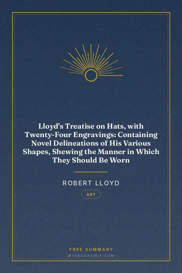 Cover of Lloyd's Treatise on Hats, with Twenty-Four Engravings: Containing Novel Delineations of His Various Shapes, Shewing the Manner in Which They Should Be Worn