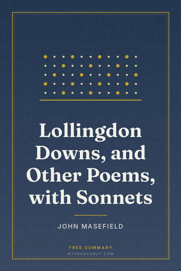 Cover of Lollingdon Downs, and Other Poems, with Sonnets