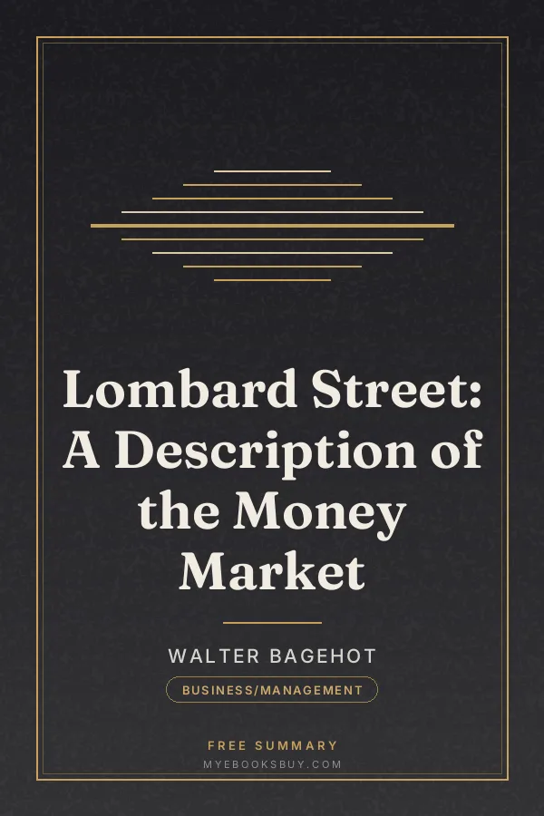 Cover of Lombard Street: A Description of the Money Market