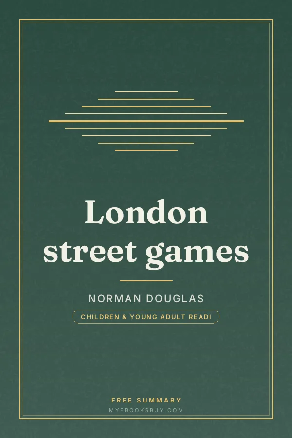 Cover of London street games