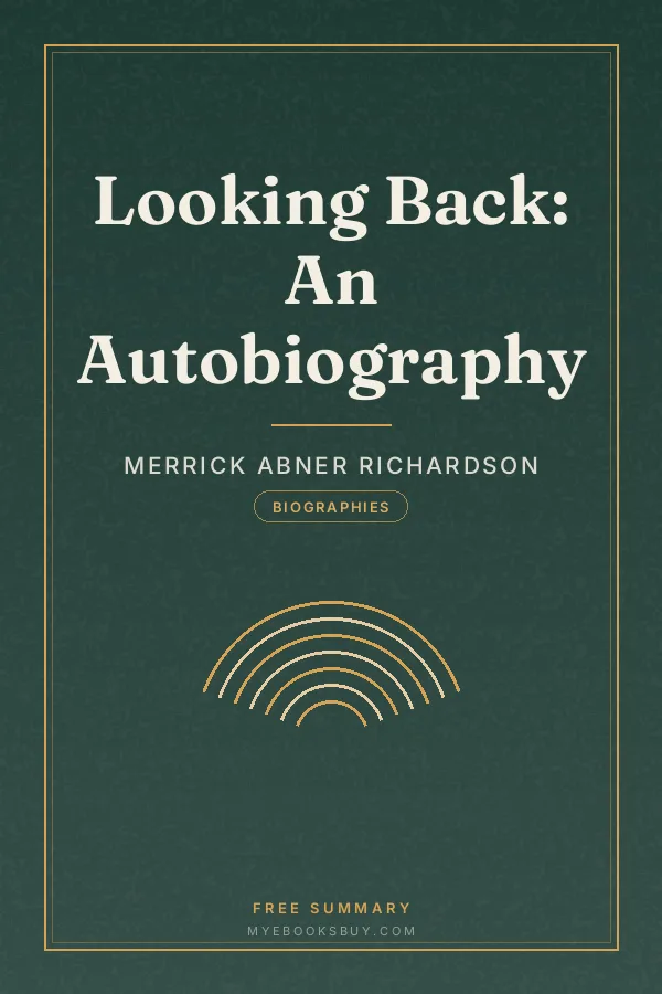 Cover of Looking Back: An Autobiography