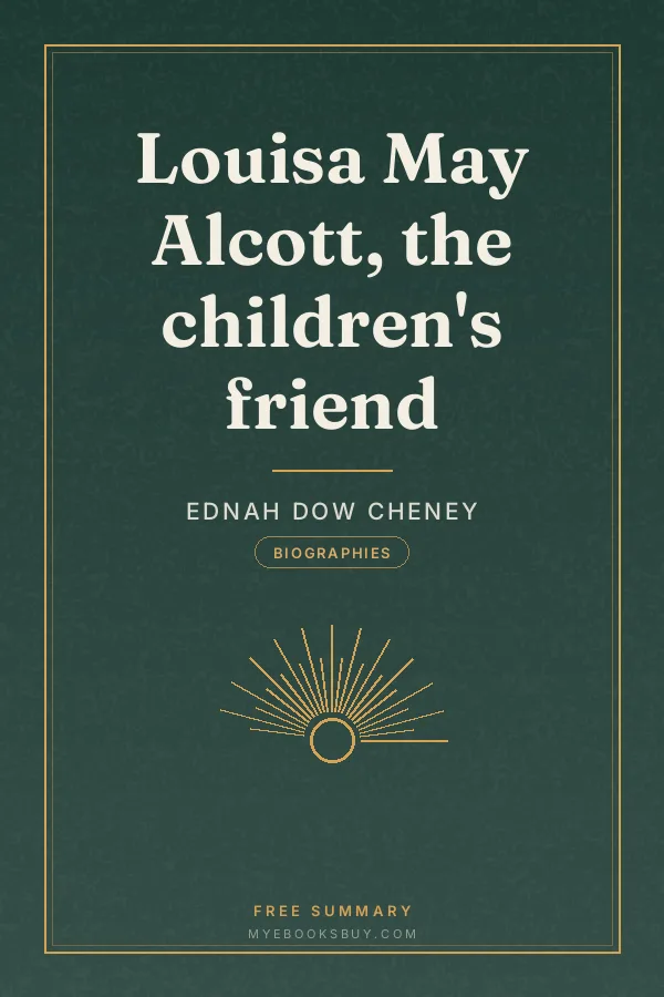 Cover of Louisa May Alcott, the children's friend