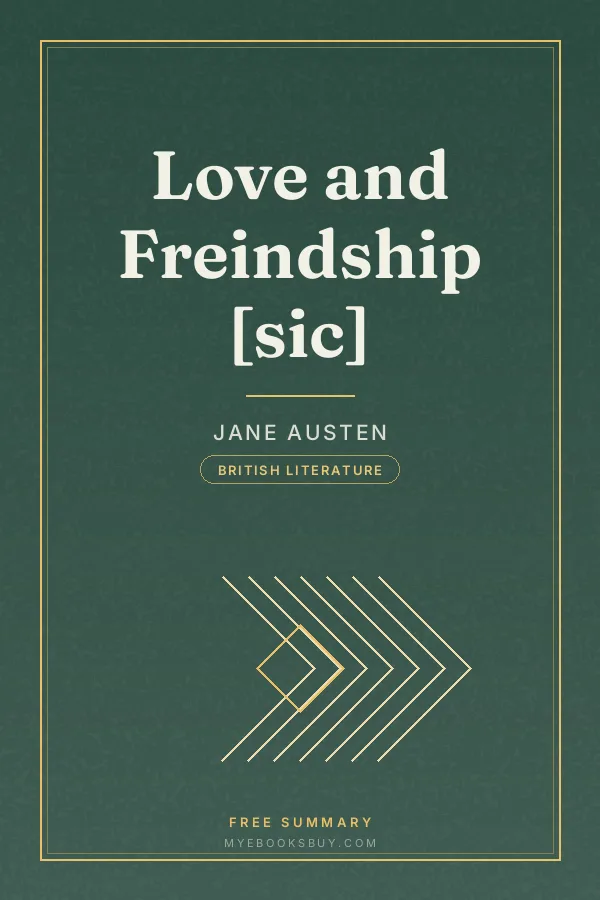Cover of Love and Freindship [sic]
