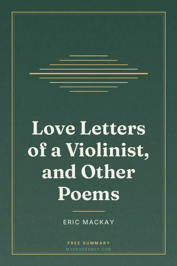 Cover of Love Letters of a Violinist, and Other Poems
