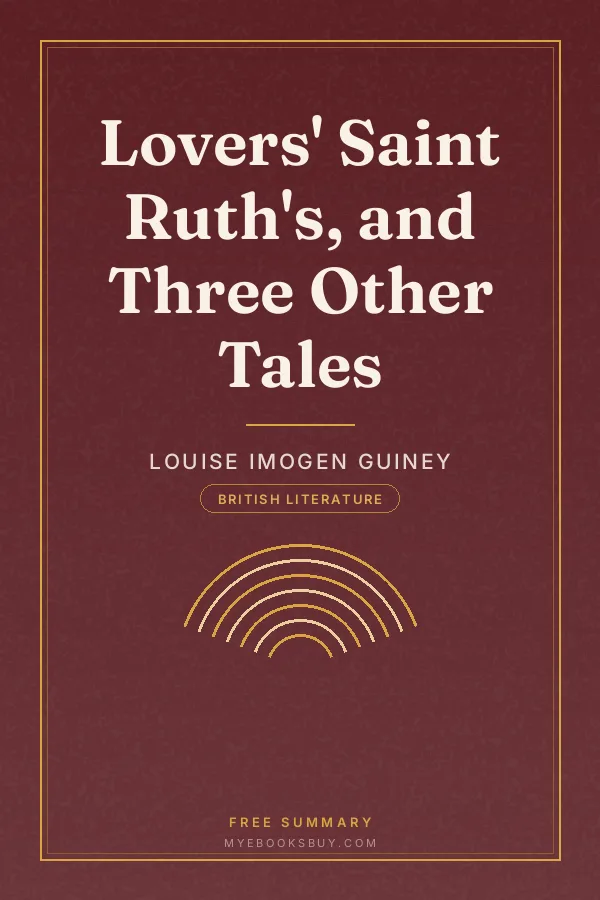 Cover of Lovers' Saint Ruth's, and Three Other Tales