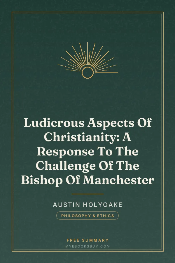 Cover of Ludicrous Aspects Of Christianity: A Response To The Challenge Of The Bishop Of Manchester
