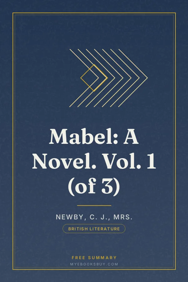 Cover of Mabel: A Novel. Vol. 1 (of 3)