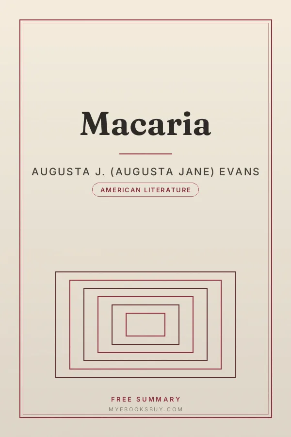 Cover of Macaria