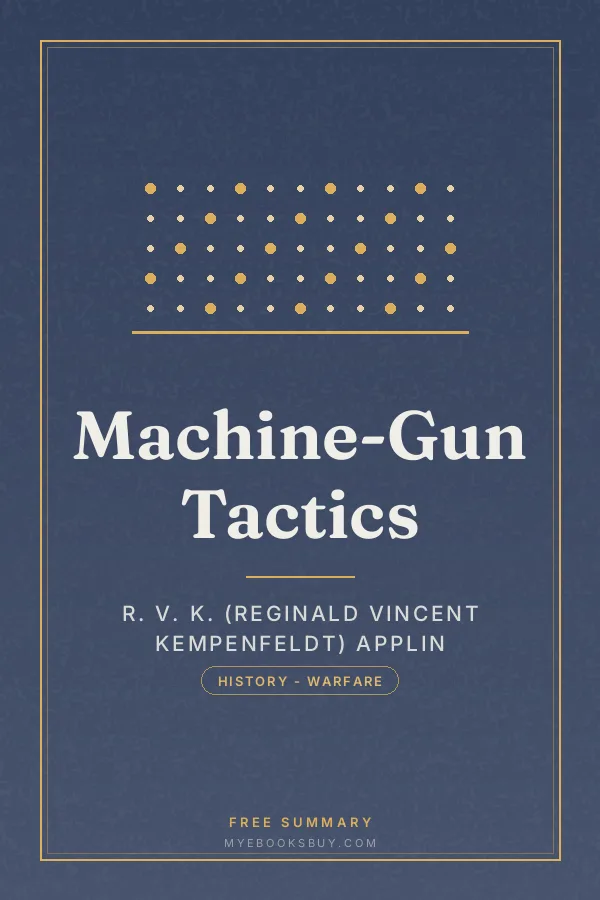 Cover of Machine-Gun Tactics