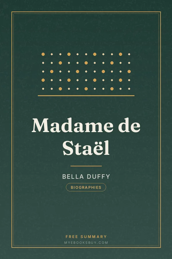 Cover of Madame de Staël