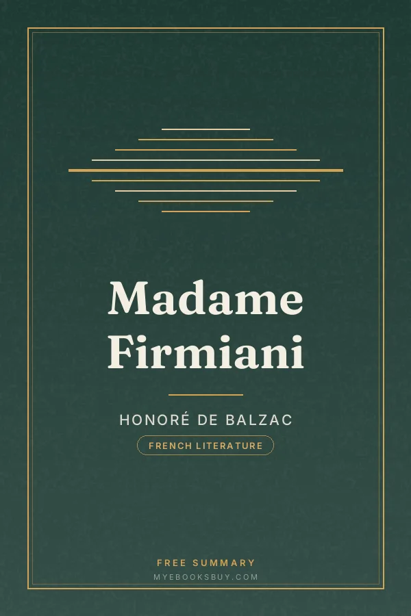Cover of Madame Firmiani