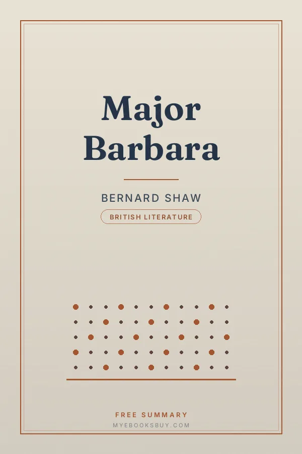 Cover of Major Barbara