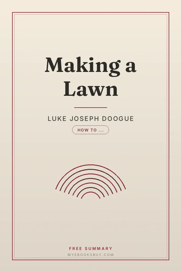 Cover of Making a Lawn
