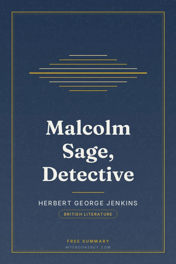 Cover of Malcolm Sage, Detective
