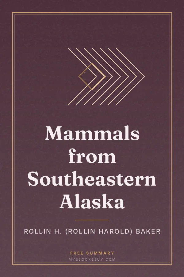Cover of Mammals from Southeastern Alaska