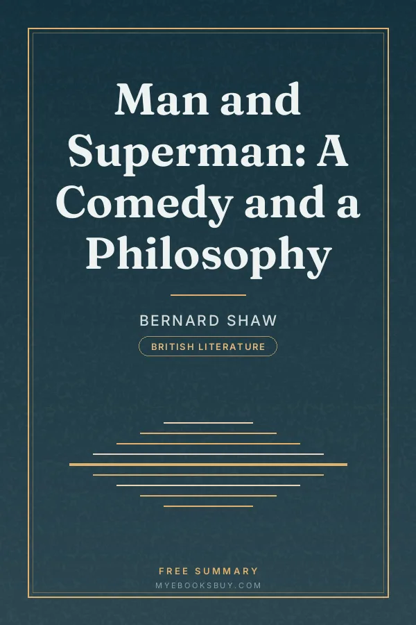Cover of Man and Superman: A Comedy and a Philosophy