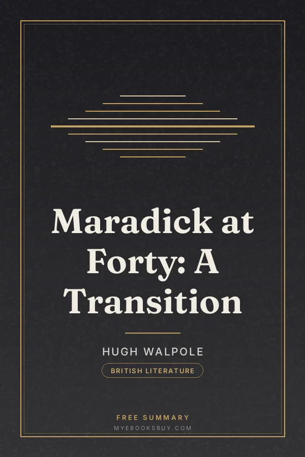 Cover of Maradick at Forty: A Transition