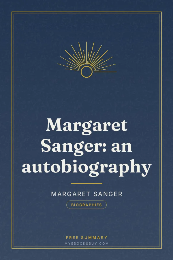 Cover of Margaret Sanger: an autobiography