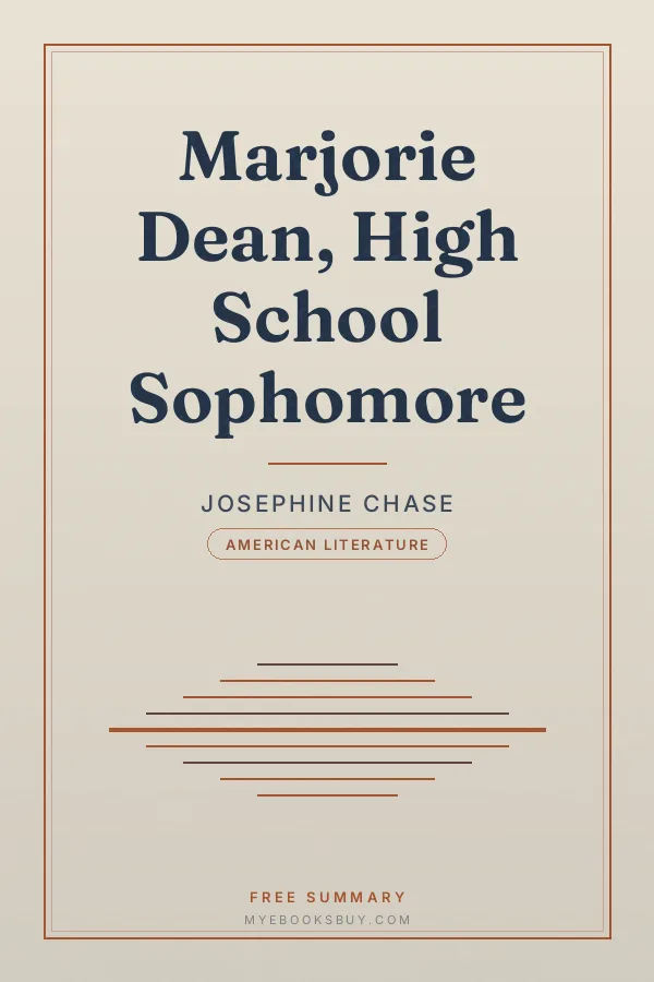 Cover of Marjorie Dean, High School Sophomore