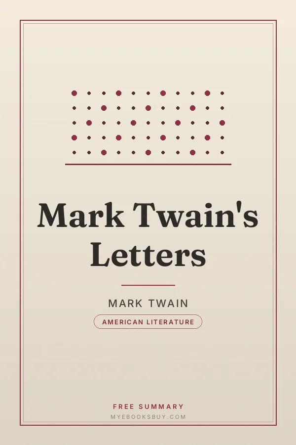 Cover of Mark Twain's Letters