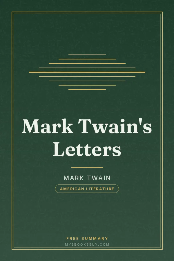 Cover of Mark Twain's Letters