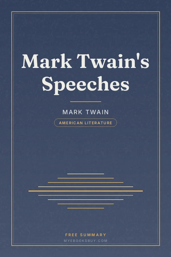 Cover of Mark Twain's Speeches