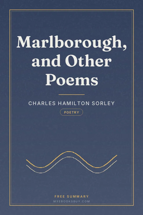 Cover of Marlborough, and Other Poems