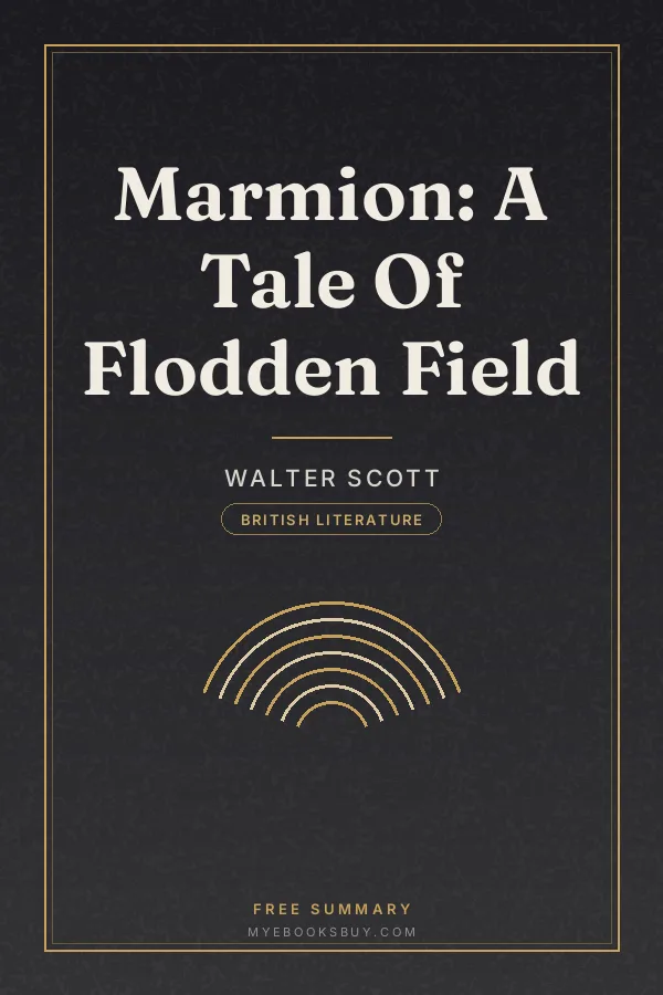 Cover of Marmion: A Tale Of Flodden Field