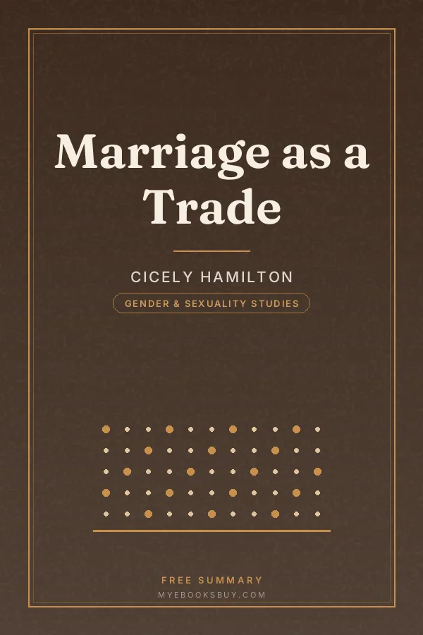 Cover of Marriage as a Trade